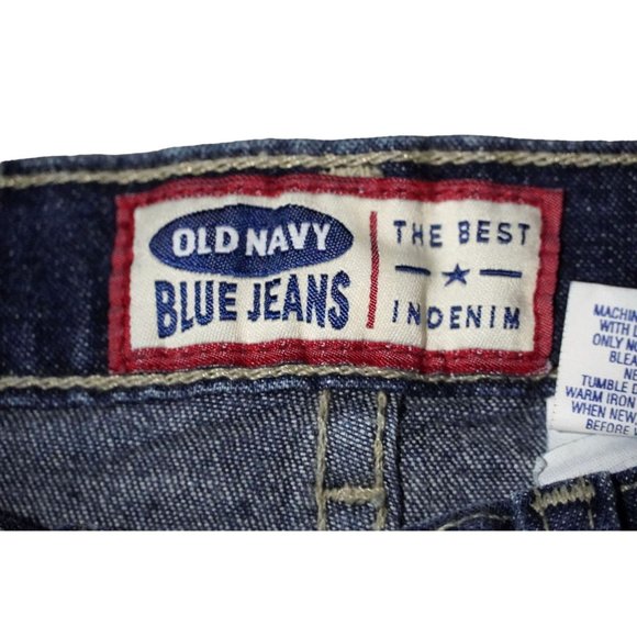 Vintage Old Navy Jeans Size 2 Flare Stretch Boot Cut Dark Wash - Picture 7 of 10